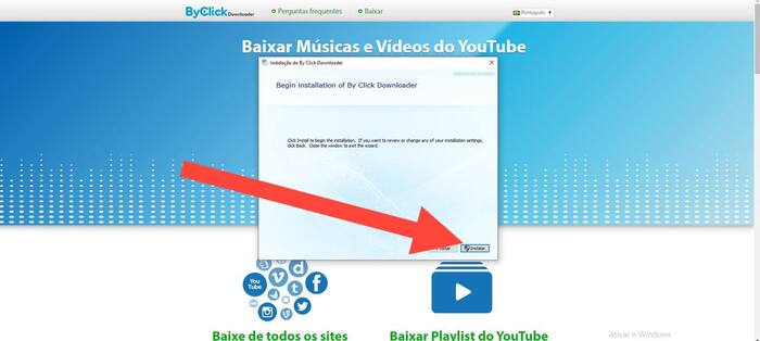 Como usar o By Click Downloader 7