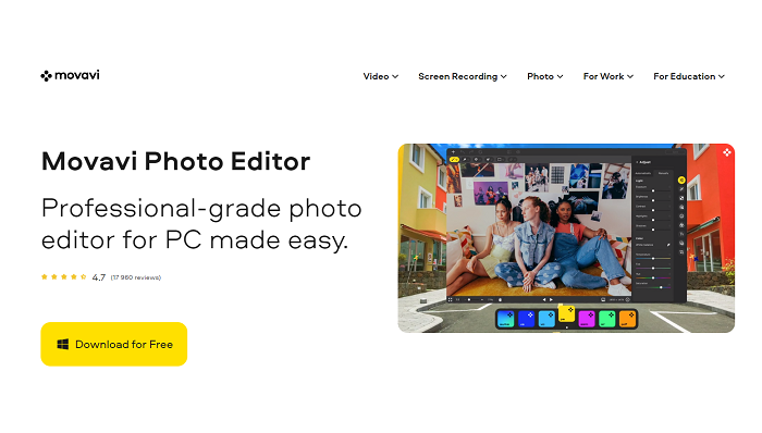 movavi photo editor