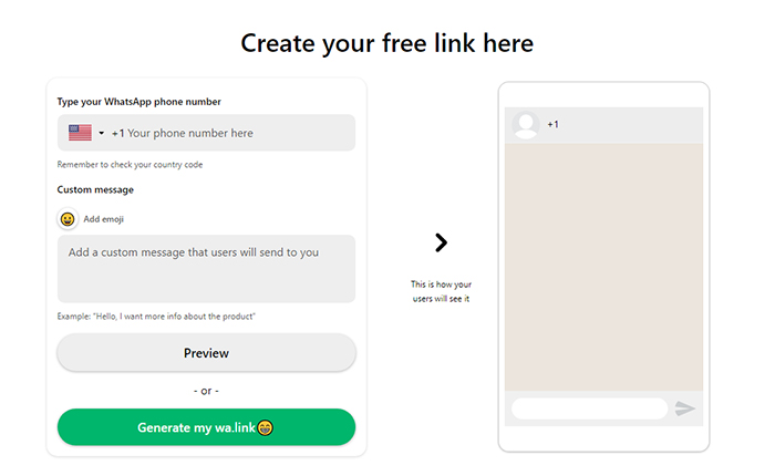generate link How to add WhatsApp link to TikTok