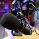Microfone podcast