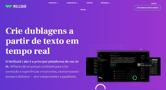 wellsaid AI voice generators