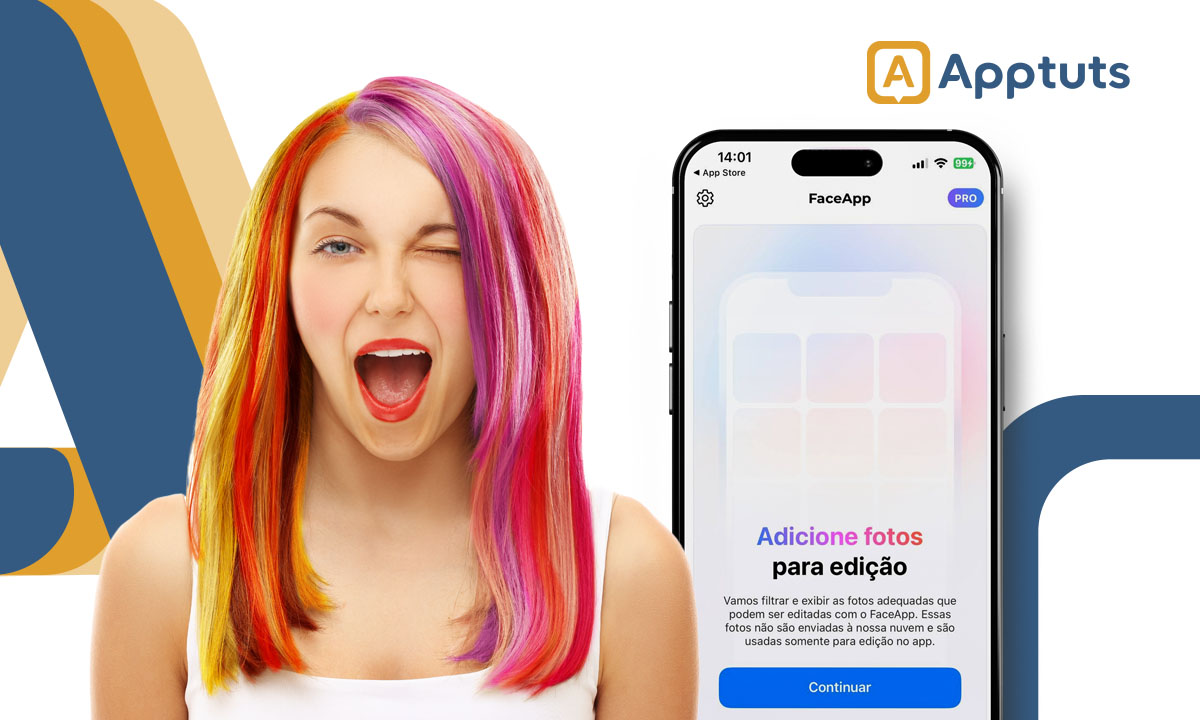Mudar o cabelo na foto