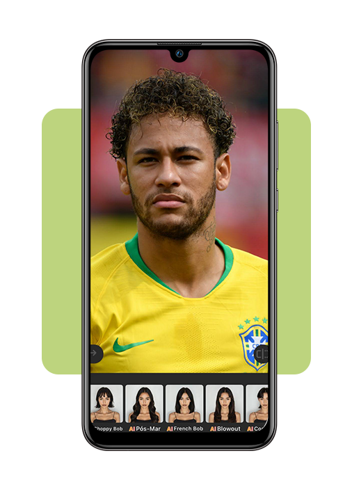 Trocar a cor do cabelo na foto