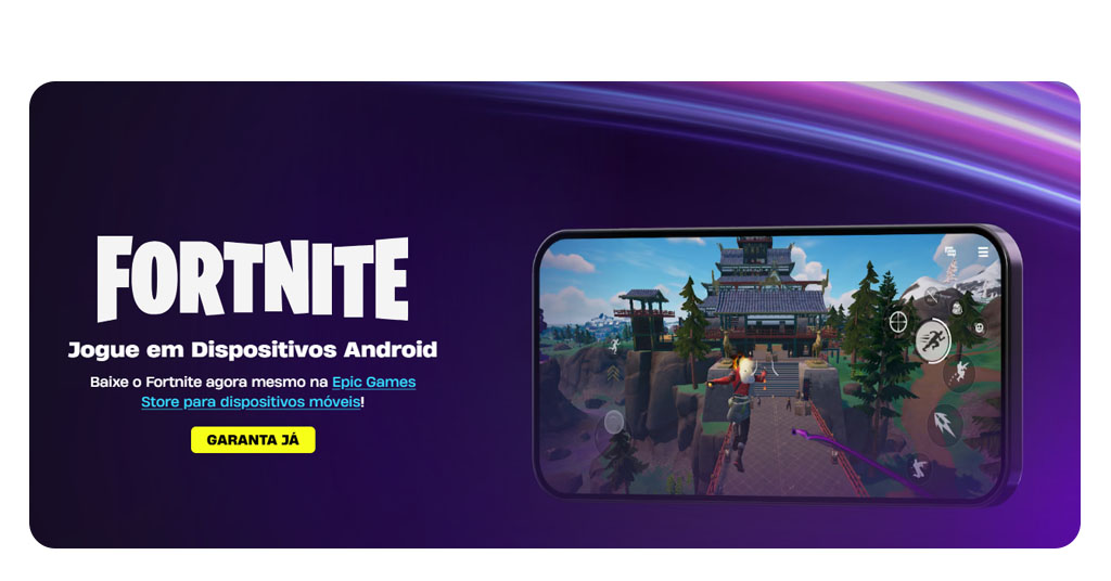 Jogar Fortnite no celular