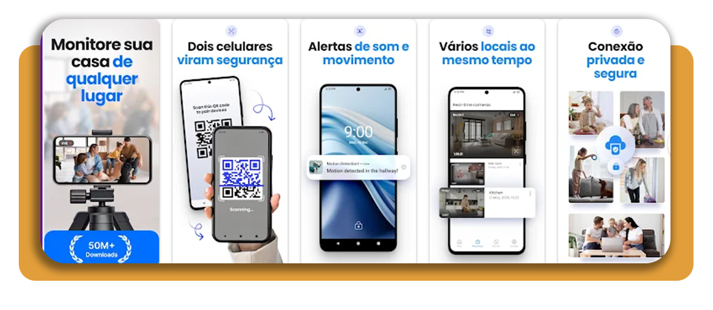 App para monitorar a casa