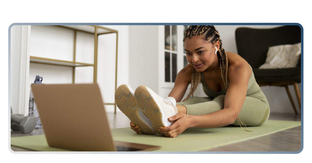 Fazer exercícios em casa