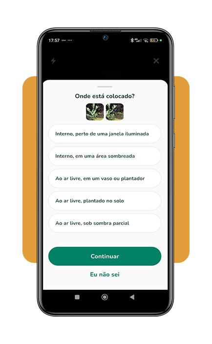 Aplicativo de jardinagem