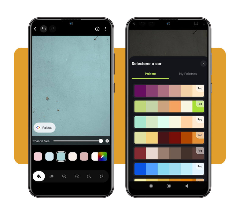 Cores para pintura de parede